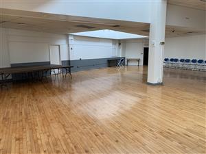 Clifton Community Recreation Center - Repaired/re-coated gym flooring and painted walls.
