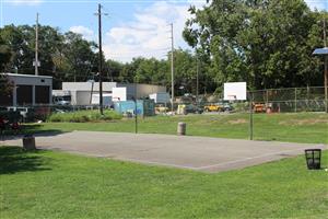 Photo of the Basketball Courts at Lakeview Park.