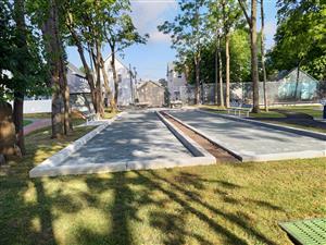Photo of the Bocce Courts at Richardson Scale Park.