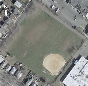 Aerial Photo of Richardson Oval Park.